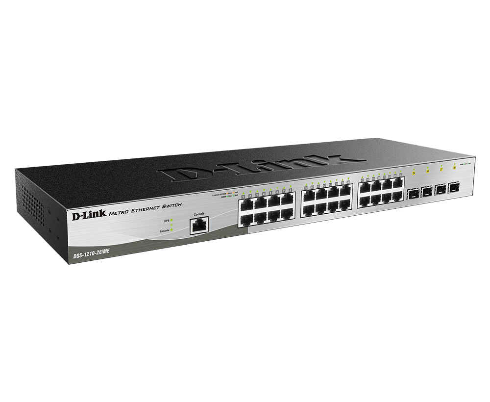 D-Link 28-Port Gigabit Metro Ethernet Switch D-Link 28-Port Gigabit Metro Ethernet Switch