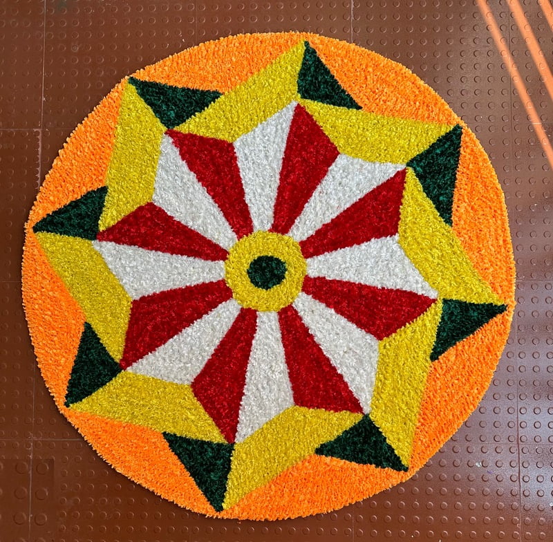 Rangoli Mat - D033 Rangoli Mat - D033