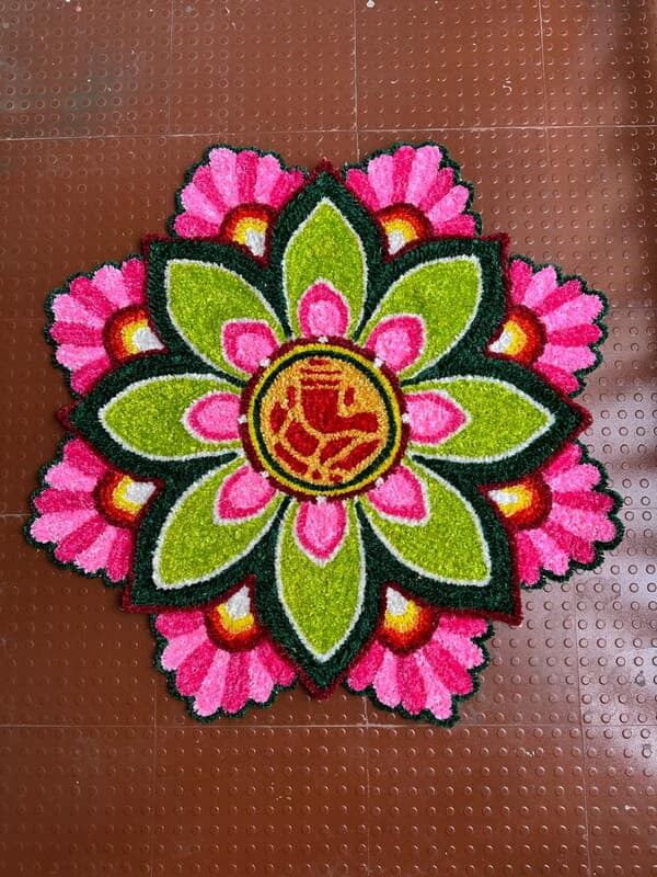 Rangoli Mat - D044 Rangoli Mat - D044