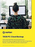Norton 360 Deluxe |3 Users 1 Year|Total Security for PC, Mac, Android or iOS PC Cloud Back Up