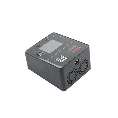 ISDT D2 Mark 2 LiPo Battery Balance Charger,Dual 200W 12A AC Channel Output Charger