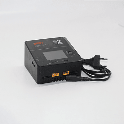 ISDT D2 Mark 2 LiPo Battery Balance Charger,Dual 200W 12A AC Channel Output Charger