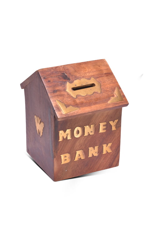 Money Bank 5*5*4 Inch HUT Money Bank 5*5*4 Inch HUT