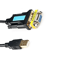 USB-A(M) to RS-232 DB9 Serial Cable, 9-Pin Male with Advanced Chipset - 1.5M USB-A(M) to RS-232 DB9 Serial Cable, 9-Pin Male with Advanced Chipset - 1.5M