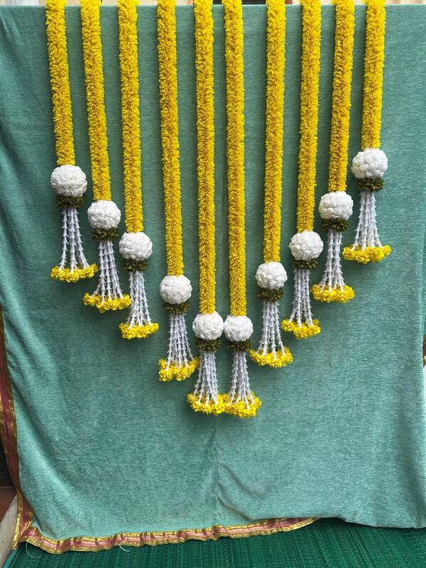 Cloth Ball Garland