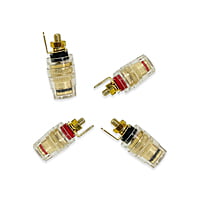 DE03SP-09 SPEAKER TERMINAL (2BLK & 2RED - TOTAL 4PCS)