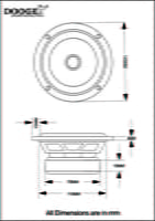 DE50M-01 Mid range 5" 4Ohms 30 Watts (2 Pcs) DE50M-01 Mid range 5" 4Ohms 30 Watts (2 Pcs)