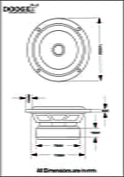 DE50M-01 Mid range 5" 4Ohms 30 Watts (2 Pcs) DE50M-01 Mid range 5" 4Ohms 30 Watts (2 Pcs)
