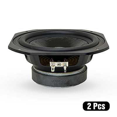 DE60C-02 Woofer 6" 8Ohms 50 Watts (2 Pcs)