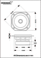 DE60C-02 Woofer 6" 8Ohms 50 Watts (Set of 2) DE60C-02 Woofer 6" 8Ohms 50 Watts (Set of 2)
