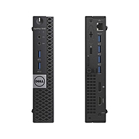 Refurbished Dell OptiPlex 7040 Tiny Full set | I5 | 6TH GEN | 8 GB RAM | 256 GB Nvme SSD|22” Monitor | Keyboard & Mouse | Black
