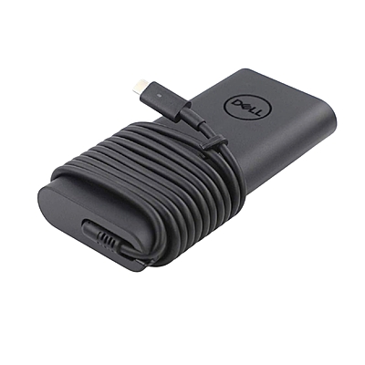 DELL LAPTOP CHARGER ADAPTER C TYPE 65W | BLACK