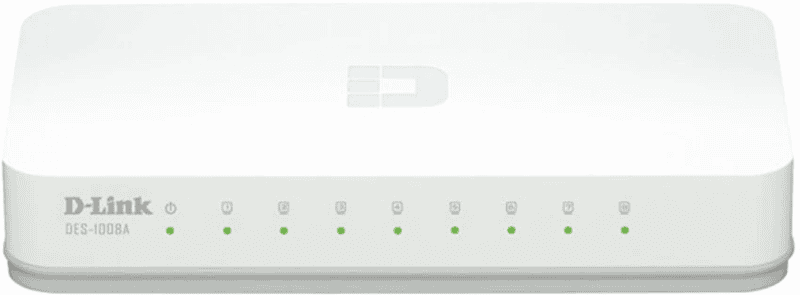 Dlink 8 Port Network Switch DES-1008