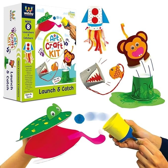 DIY Launch & Catch Art & Craft Kit