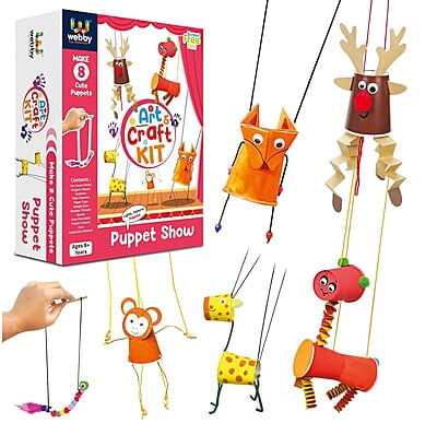 DIY Puppet Show Art & Craft Activity
