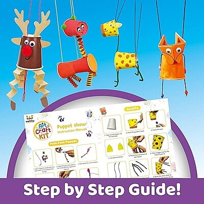 DIY Puppet Show Art & Craft Activity
