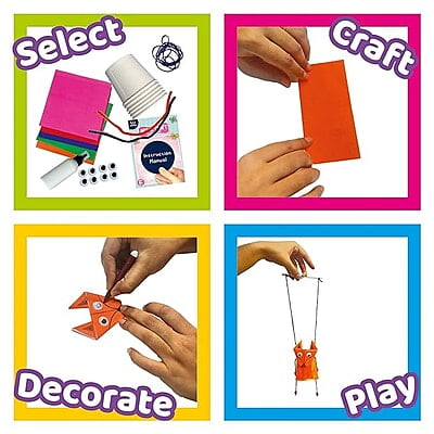 DIY Puppet Show Art & Craft Activity