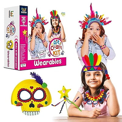 DIY Wearable Art & Craft Activity Kit