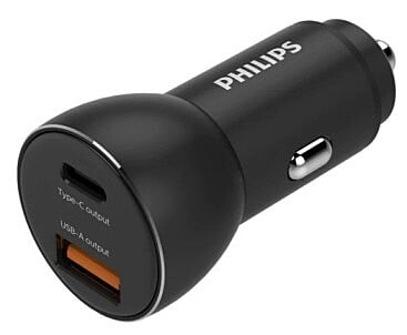Philips Charger 1 USB-A + USB C, 36W Philips Charger 1 USB-A + USB C, 36W