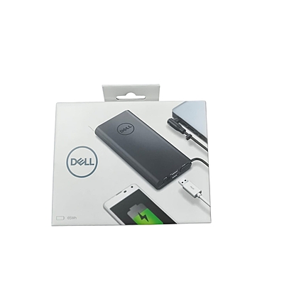 DELL | NOTEBOOK POWER BANK PLUS| 65 WH | LIGHTWEIGHT | PORTABLE | BLACK