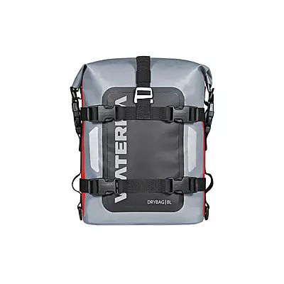 Viaterra Drybag 8L - 100% Waterproof Motorcycle Tailbag/Rear Rack Bag (Universal with Versatile Mounting)