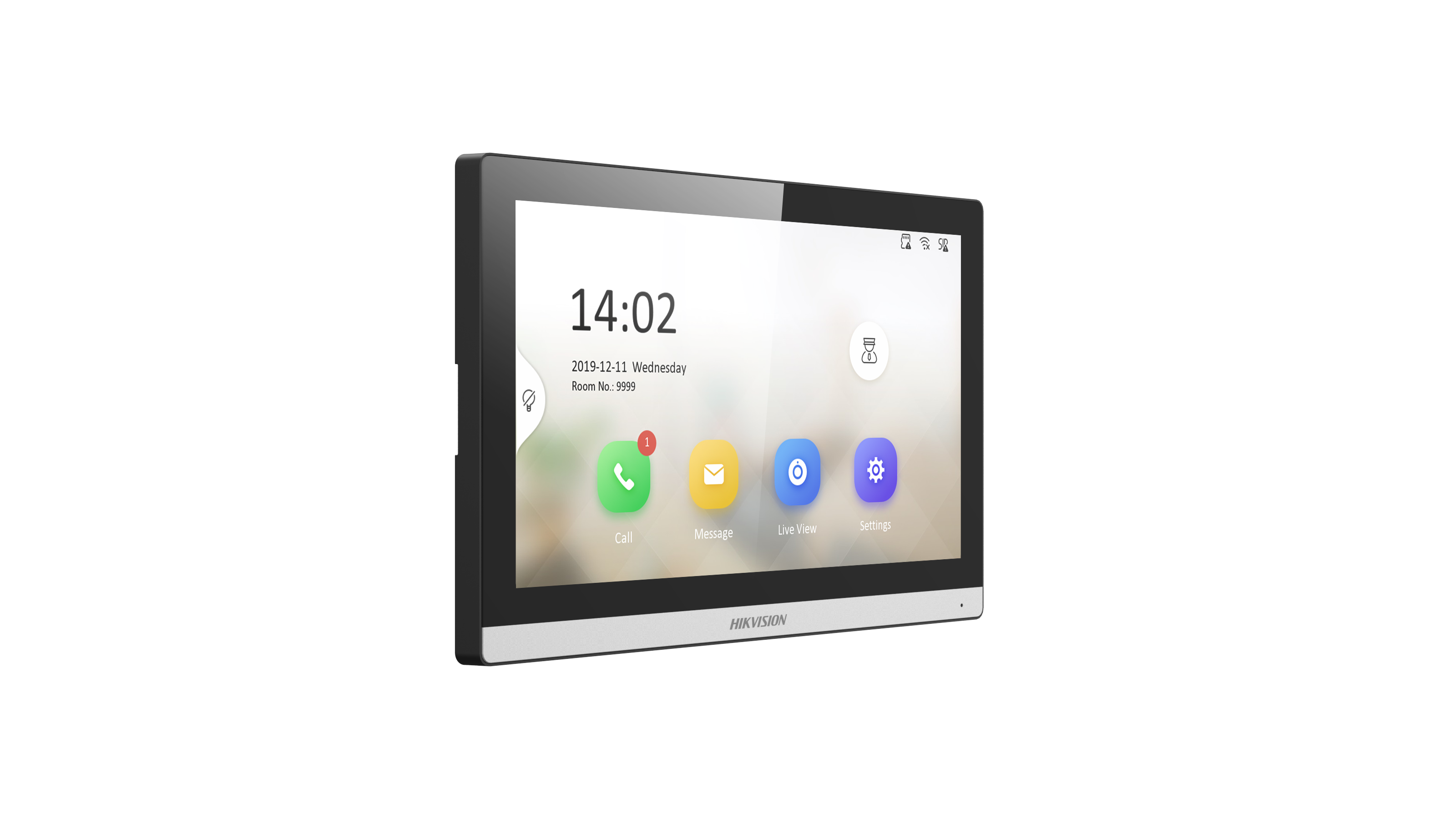 Hikvision IP VDP Indoor Station 7 inch Touch DS-KH6350-WTE1