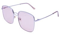 Female Oversized Square Sunglasses. See Through Light Brown UV Protected Flat Lens. Female Oversized Square Sunglasses. See Through Light Brown UV Protected Flat Lens.