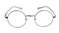 Soigné Kids Small Round Spectacle Frame.Pink&Gold.(4-9)Yr-Girl Soigné Kids Small Round Spectacle Frame.Pink&Gold.(4-9)Yr-Girl