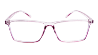 Soigné Female Rectangular Spectacle Frame.Light Purple-Large Soigné Female Rectangular Spectacle Frame.Light Purple-Large