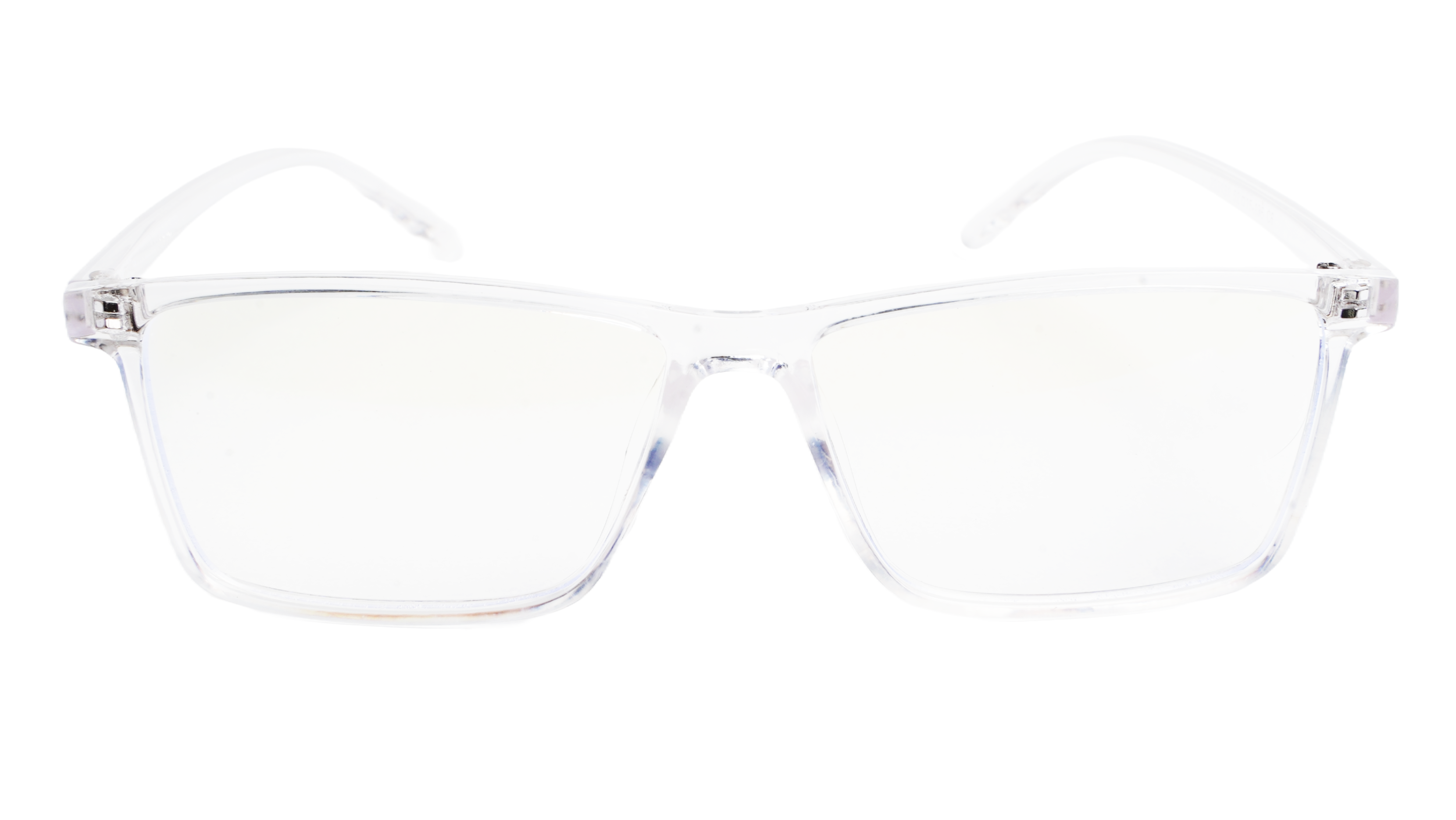 Soigné Unisex Rectangular Spectacle Frame.Transparent-Large