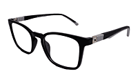 Soigné Kids&Teens Square Spectacle Frame-Black&Grey.(6-13)Y-Unisex Soigné Kids&Teens Square Spectacle Frame-Black&Grey.(6-13)Y-Unisex