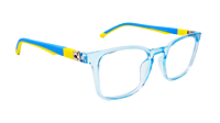 Soigné Kids&Teens Square Spectacle Frame-Blue&Yellow.(6-13)Y-Unisex Soigné Kids&Teens Square Spectacle Frame-Blue&Yellow.(6-13)Y-Unisex