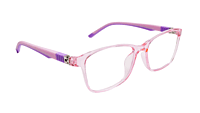 Soigné Kids&Teens Small Rectangular Spectacle Frame.Pink&Purple(7-14)Y-Girl Soigné Kids&Teens Small Rectangular Spectacle Frame.Pink&Purple(7-14)Y-Girl
