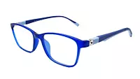Soigné Kids Rectangular Spectacle Frame.Blue.(5-12)Y-Unisex