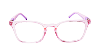 Soigné Kids Small Square Spectacle Frame.Pink&Purple(6-13)Y-Girl Soigné Kids Small Square Spectacle Frame.Pink&Purple(6-13)Y-Girl