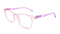 Soigné Kids Small Square Spectacle Frame.Pink&Purple(6-13)Y-Girl Soigné Kids Small Square Spectacle Frame.Pink&Purple(6-13)Y-Girl