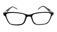 Soigné Kids&Teens Rectangular Spectacle Frame.Black&Grey.(7-14)Y-Unisex Soigné Kids&Teens Rectangular Spectacle Frame.Black&Grey.(7-14)Y-Unisex