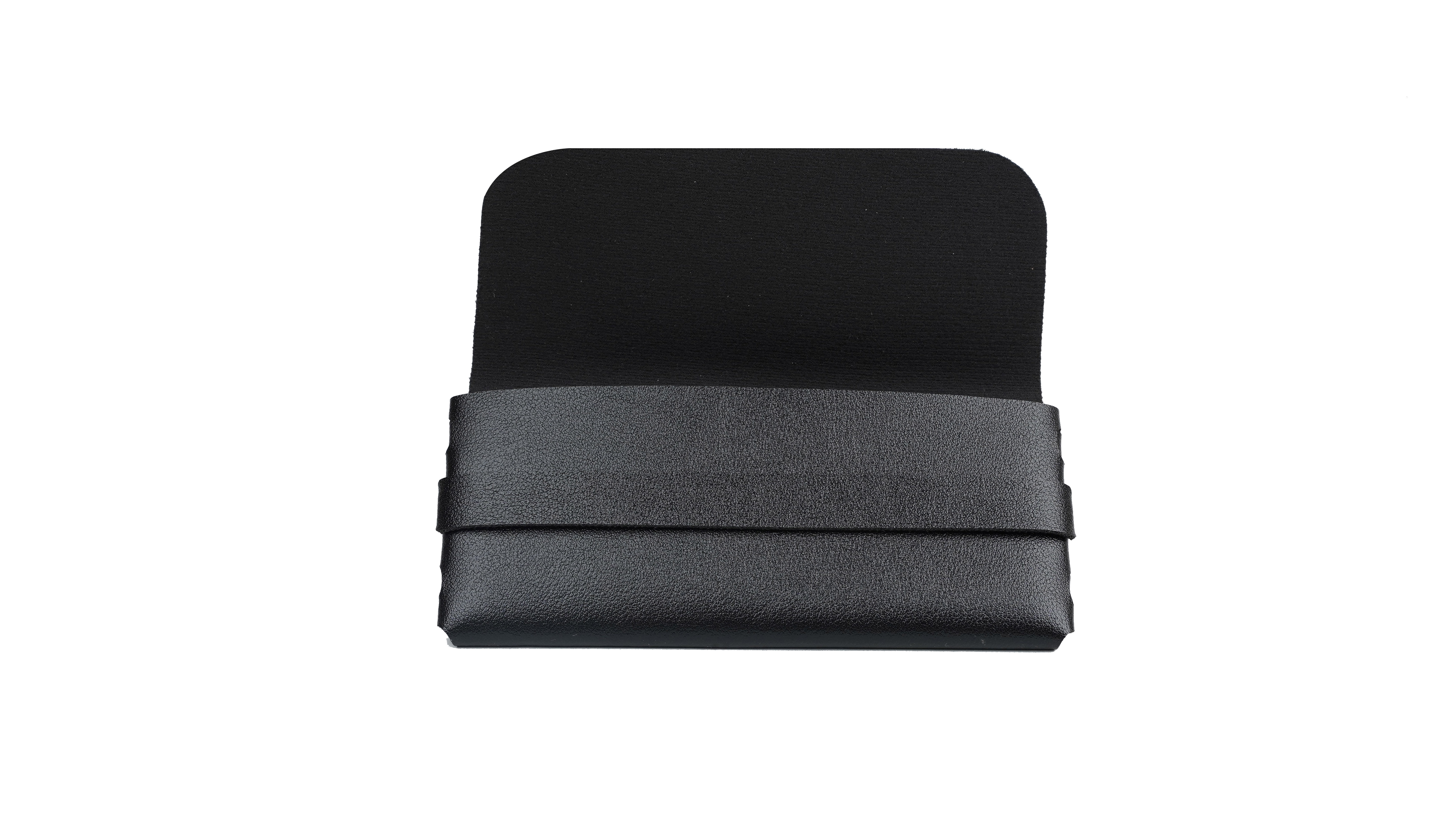 Soigné Unisex Large Rectangular Spectacle Frames.Multi Color+Black Leather Pouch