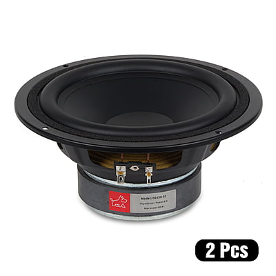 DE650-01 Woofer 6.5" 8Ohms 60 Watts (2 Pcs)