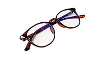 Soigné Unisex Round Medium Spectacle Frames.Leopard Print Soigné Unisex Round Medium Spectacle Frames.Leopard Print