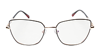 Soigné Female Oversized Cat Eye Spectacle Frame.Golden&Black Soigné Female Oversized Cat Eye Spectacle Frame.Golden&Black