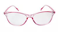 Soigné Female Large Cat Eye Spectacle Frame.Pink