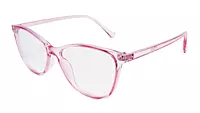 Soigné Female Large Cat Eye Spectacle Frame.Pink