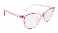 Soigné Female Large Cat Eye Spectacle Frame.Pink