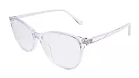 Soigné Female Large Cat Eye Spectacle Frame.Transparent Frame