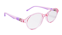 Soigné Kids Small Round Spectacle Frame.Pink&Purple.(4-11)Y-Girl Soigné Kids Small Round Spectacle Frame.Pink&Purple.(4-11)Y-Girl