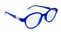 Soigné Kids Small Round Spectacle Frame.Dark Blue.(4-11)Yr-Unisex Soigné Kids Small Round Spectacle Frame.Dark Blue.(4-11)Yr-Unisex
