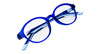 Soigné Kids Small Round Spectacle Frame.Dark Blue.(4-11)Yr-Unisex Soigné Kids Small Round Spectacle Frame.Dark Blue.(4-11)Yr-Unisex