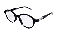 Soigné Kids Small Round Spectacle Frame.Black&Gray.(4-11)Yr-Unisex Soigné Kids Small Round Spectacle Frame.Black&Gray.(4-11)Yr-Unisex