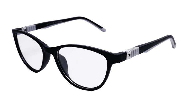 Soigné Kids Small Cateye Spectacle Frame.Black&Gray(7-13)Y-Girl Soigné Kids Small Cateye Spectacle Frame.Black&Gray(7-13)Y-Girl